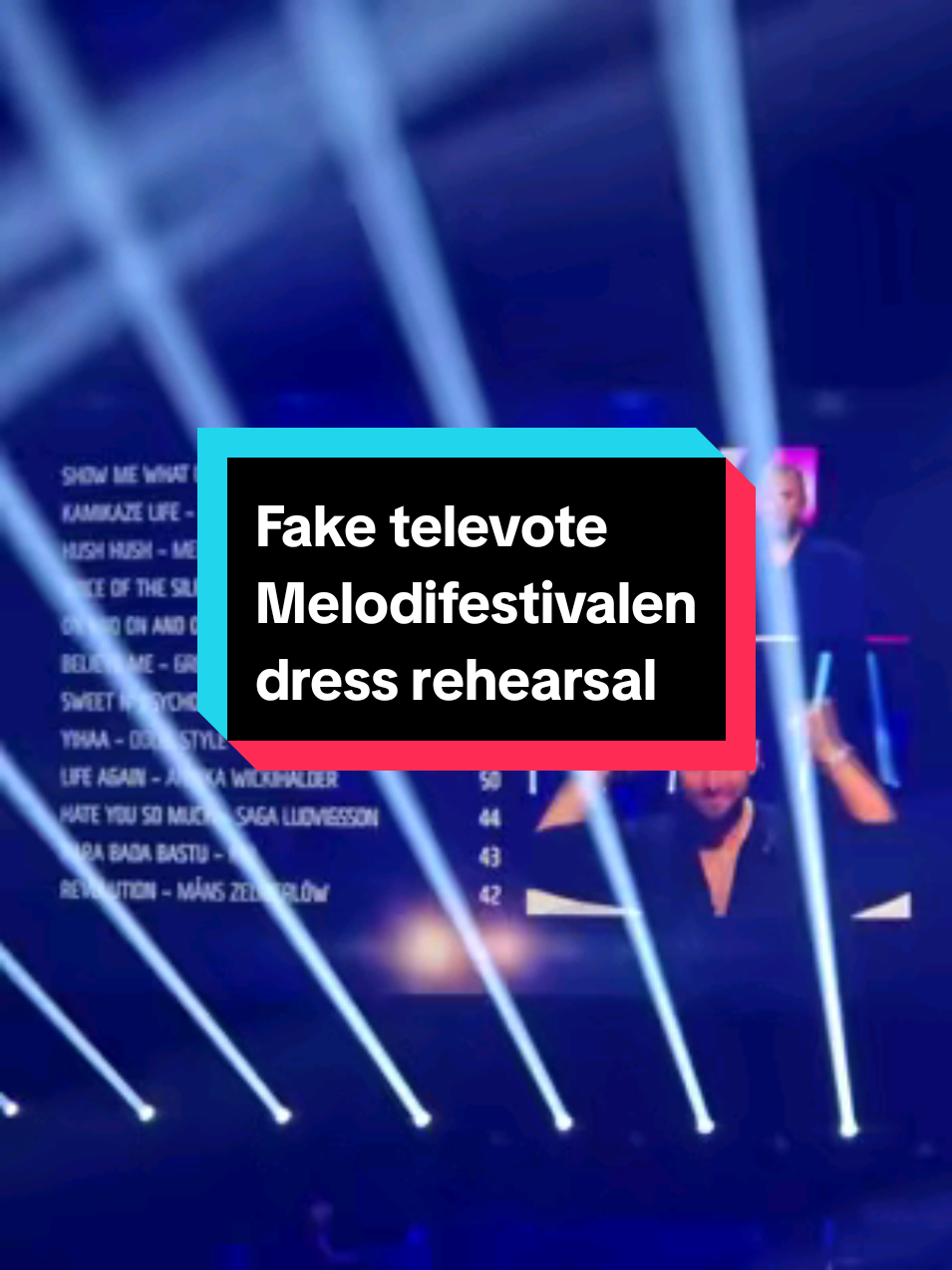 #melodifestivalen #månszelmerlöw #kaj #revolution #barabadabastu 