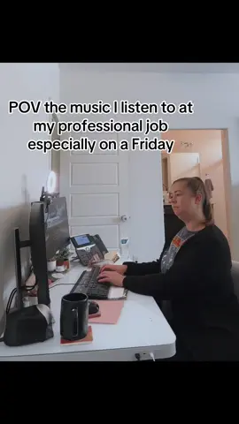 I’m still a professional! #work #worklife #professional #wfhlife #momsover30 #banger #fridaynightfunkin #friday #funny #fypシ゚viral #teamwork #girl #dance 