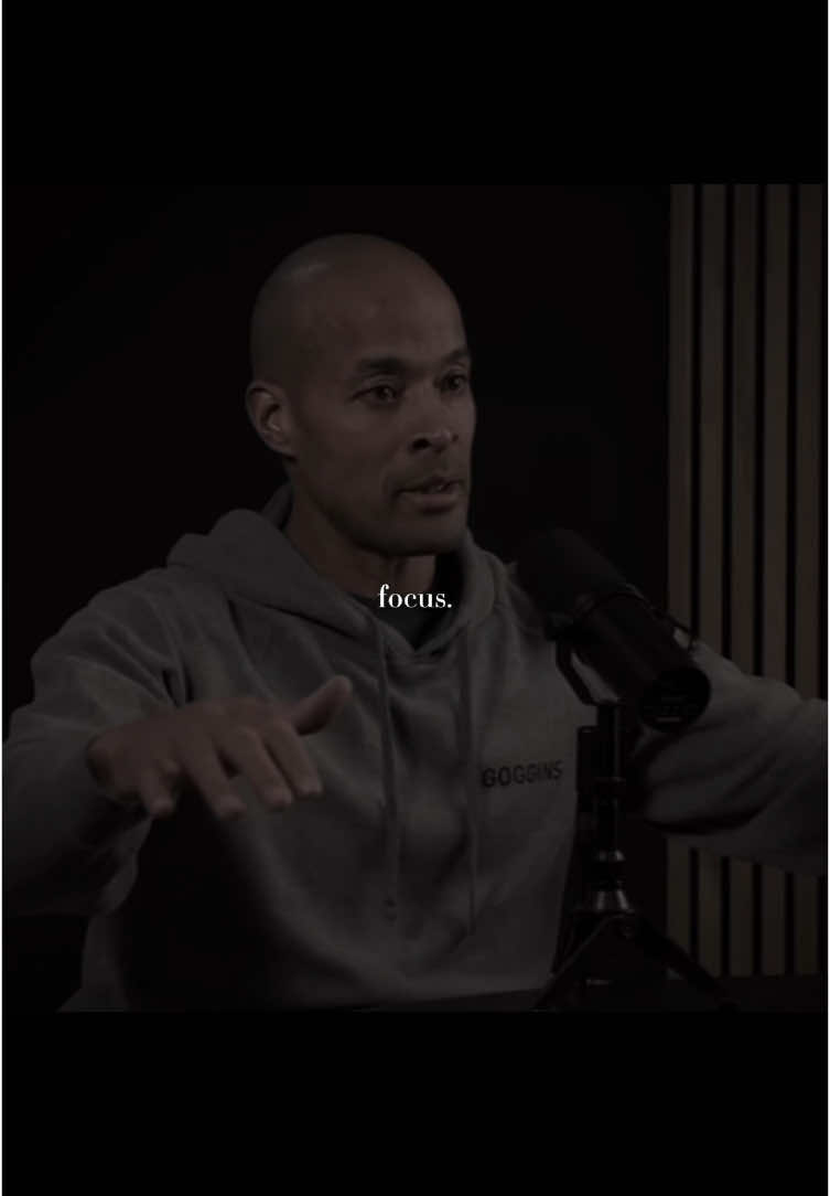 Cut out all the distractions and focus on you. #motivation #mindset #mentality #davidgoggins 