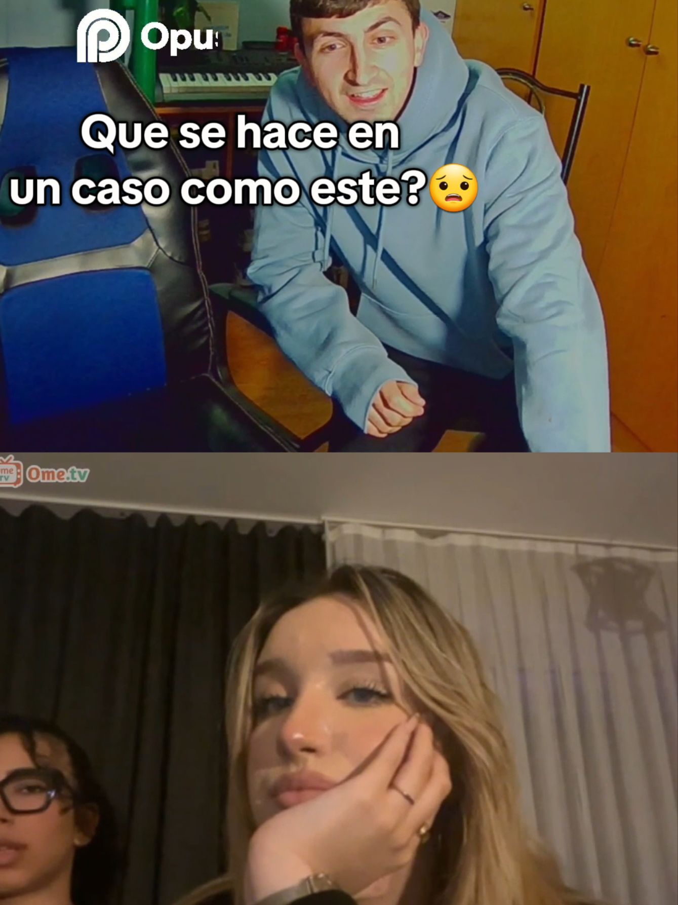 No claro aquí que? #bananas #ometv #streamer  #humor 