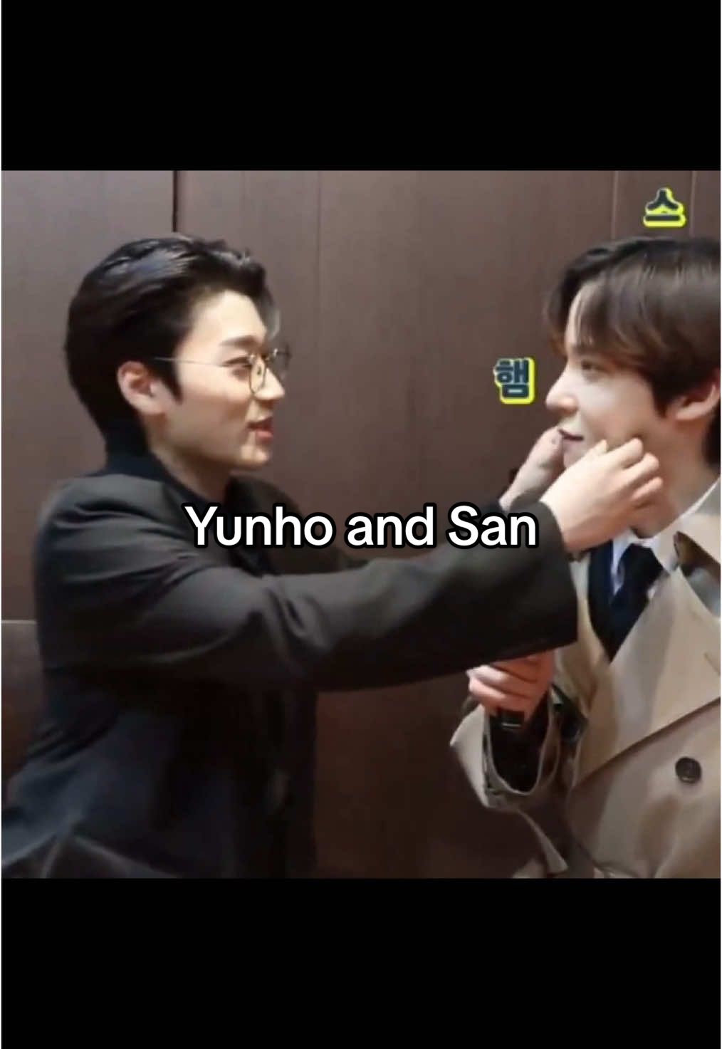 Friendship between Yunho and San part 9 #ateez #에이티즈 #yunho #jeongyunho #san #choisan #yunsan 