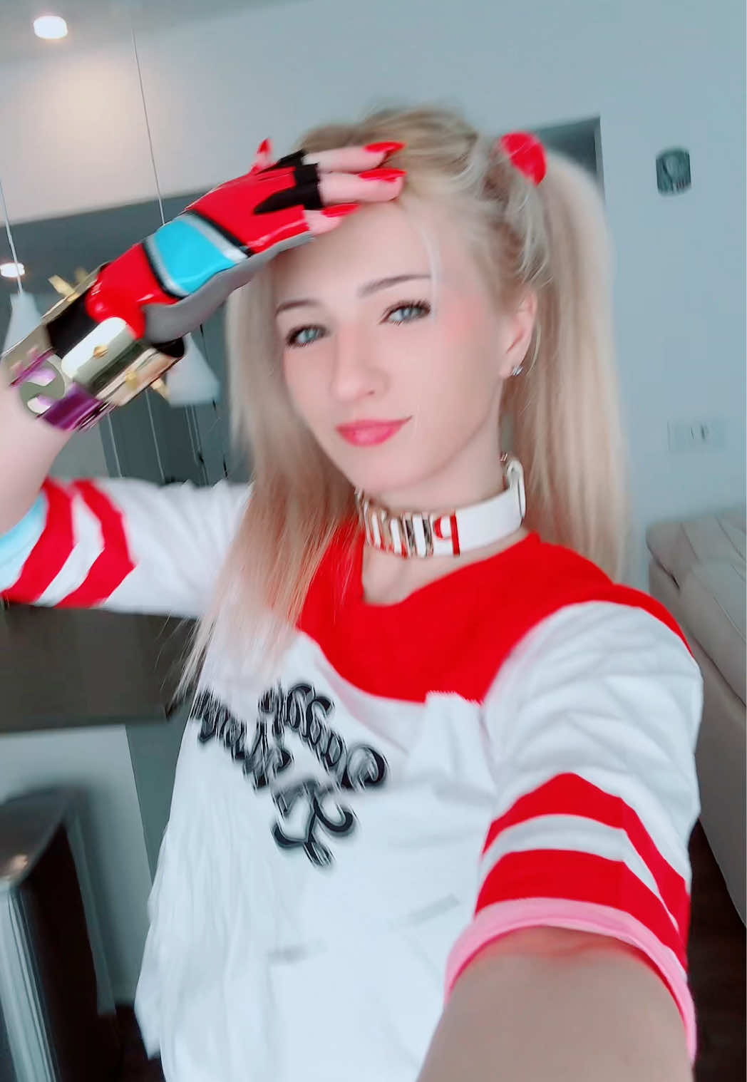 should i do the makeup and tattoos next time? ❤️🃏 ##harleyquinn##kaylavoid