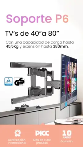 rack pantografo p6 #soporteparatv #rack #tv #ventas #racktvperu 