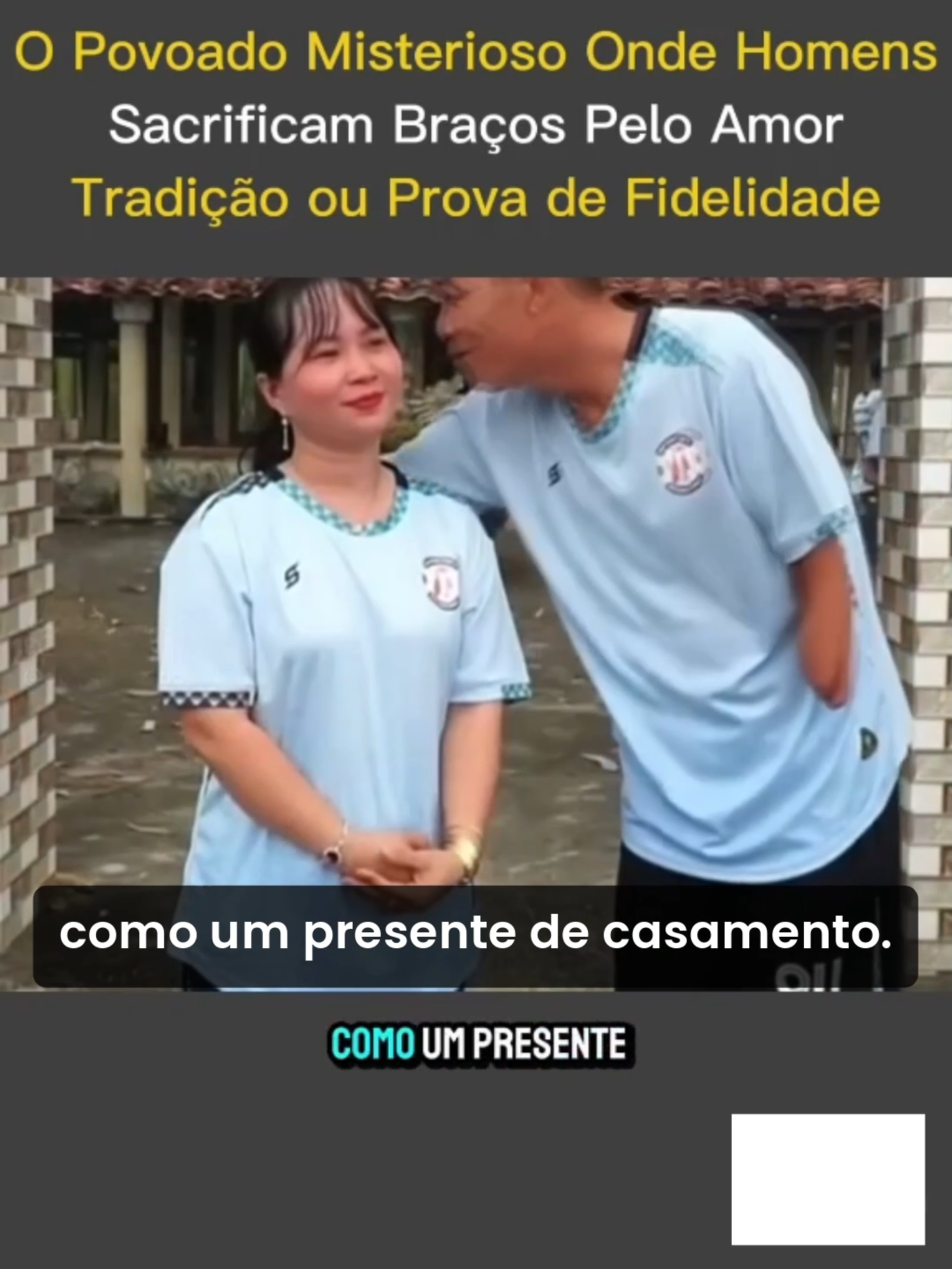 Os homens de uma tribo na Indonésia amputam os braços em troca de casamento?