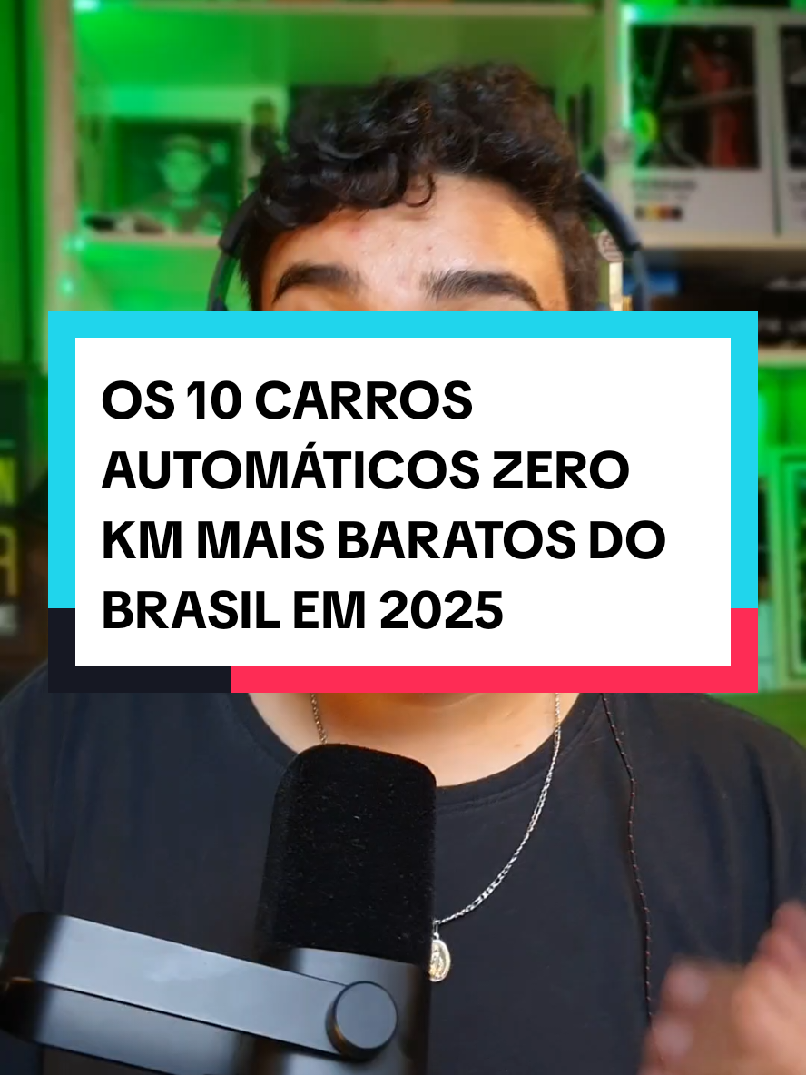 OS 10 CARROS AUTOMÁTICOS ZERO KM MAIS BARATOS DO BRASIL EM 2025 Matéria: @Quatro Rodas  #carros #automaticos #carroautomatico #brasil #zerokm #tiktokcars #carrosbaratos #barato #carsoftiktok #carslover 