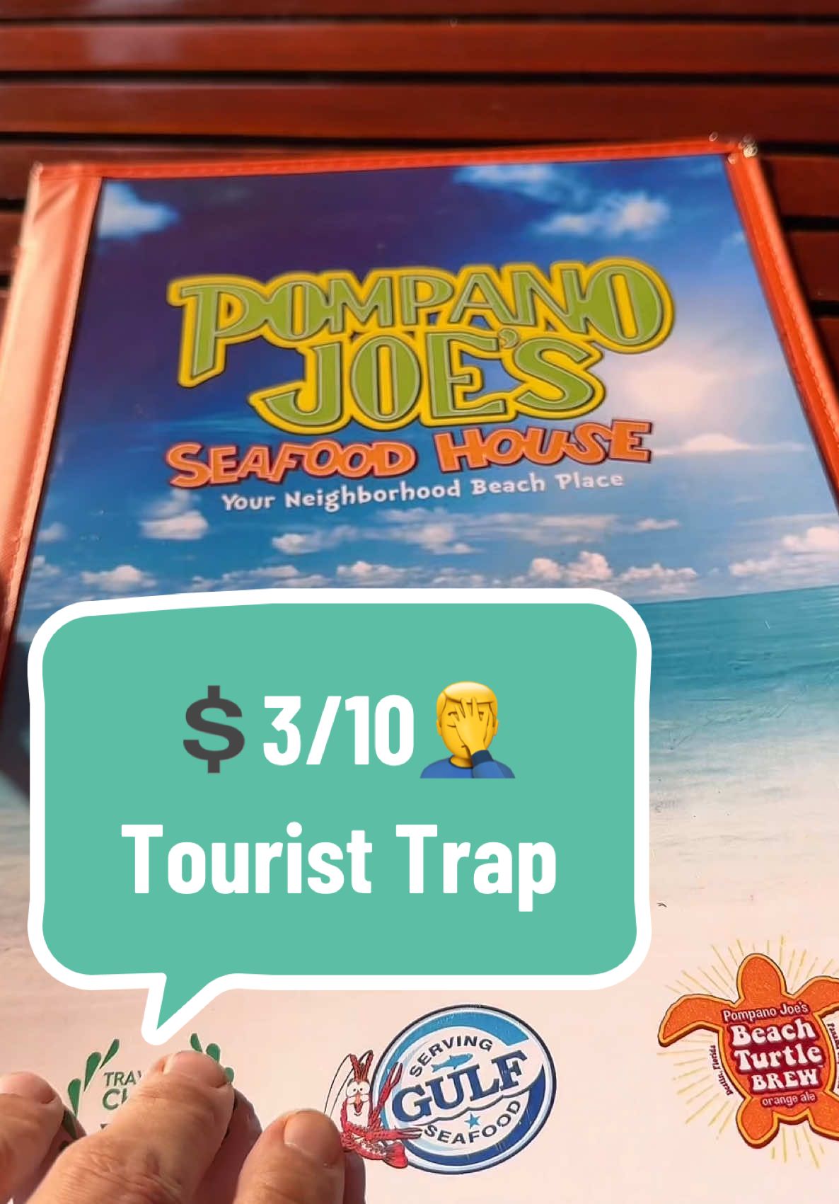 Let’s try🦀“Pompano Joe’s Seafood House”🦐🤦‍♂️ Tourist Trap?🧐 #fyp #Foodie #chopelasreviews #fypシ #foodvlog #foodcritic #foodreview #RestaurantReview #seafood #crab #crablegs 
