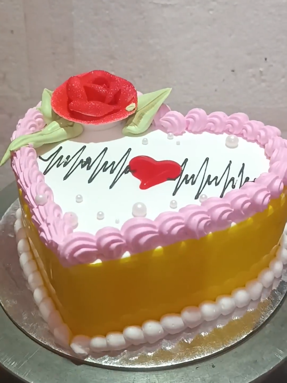 heart cake my love#fyp #tik_tok #fürdich #FoodLover #cake #parati #cakedecorating #yummyfood #pourtoii #heart 