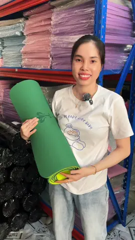 Thảm yoga tpe 2 lớp#yoga #gym #tham #thamyoga #yogaonline #yogaflow #yogatainha #xuhuong #trend 