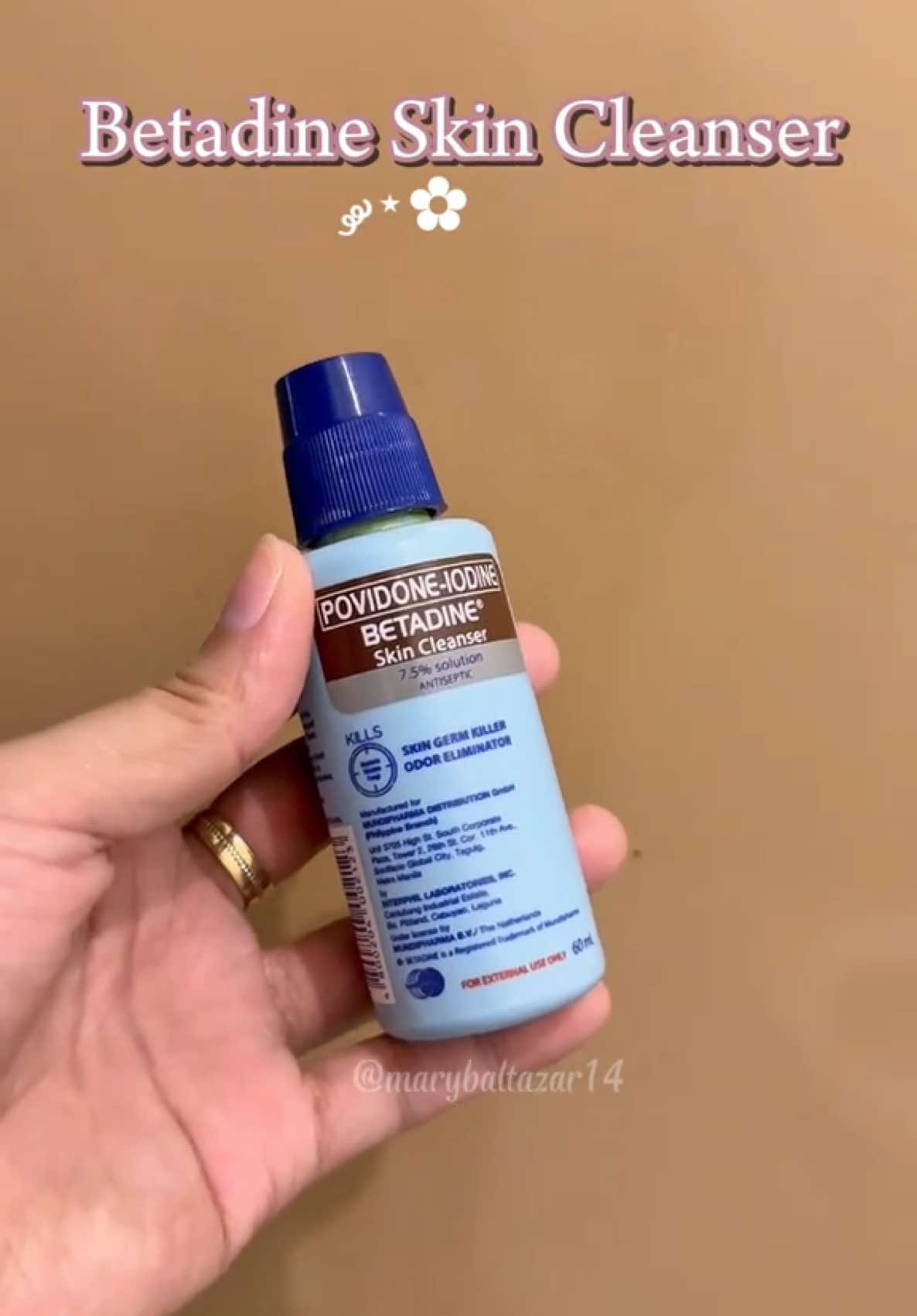 Refresh and protect your skin with Povidone lodine Betadine Skin Cleanser. Good for cleansing and prepping your skin for any occasion. Stay clean, stay confident! #Betadine #Skincare #skincleanser #healthyskin #betadineskincleanser  #betadine #skincleanser #affiliate #affiliatetiktok #affiliates #tiktokviral #fyp #fypage
