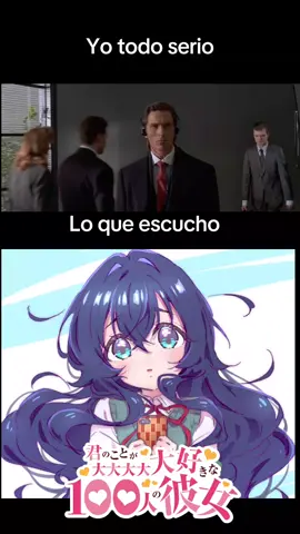 Yo desde que #shizukayoshimoto saco este tremendo temazo  #100ninnokanojo #anime #animeedit 