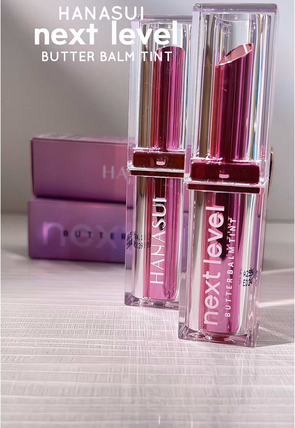 Hanasui next level Butter Balm tint @hanasui.id  #hanasui #cantikmuhanasui#unclockyournextlevel #lipstik #lipstikviral #lipstikviraltiktok #hanasuimakeup #hanasuilipstick #nextlevel #produkviral #BeautyTok 