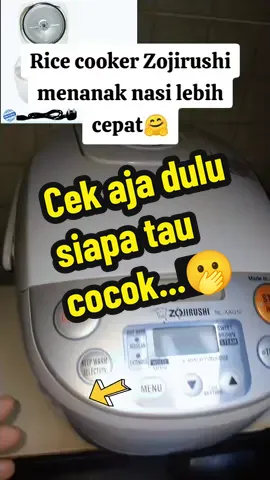 Rice cooker zojirushi kapasitas 1 liter #ricecooker #zojirushi #masak #menanaknasi #belanjaditiktokshop #belanjaonline #belanjaditiktok #fyp 