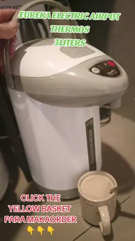 EUREKA ELECTRIC AIRPOT THERMOS 3LITERS KAYA CLICK THE YELLOW BASKET PARA MAKAORDER#eureka #eurekaelectricfan #eureka #eurekafest2023 #electricairpot #electricthermos #electricirpot #electricthermos #viral #viraltiktok #trendingvideo #virall #viraltiktok #trendingvideo #trendingnow #trendingtiktok #trendingsong #virall #viralvideo #trendingvideo 