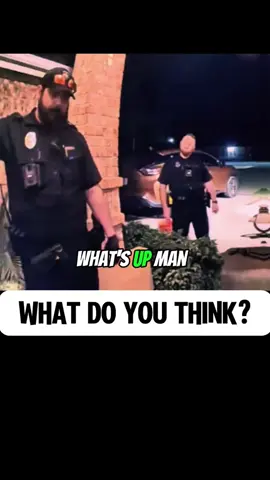 Cops Begged Him To Come Outside And Talk #coolcops #funnycops #funny #cops #funny #trending #fyp #coptv 