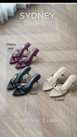 Pretty heels for your pretty feet-Sydney heels. 💫 #walkwithmarleen #pointedheels 