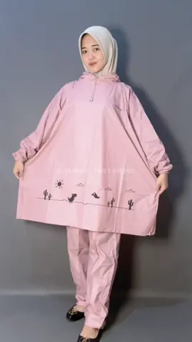 Gangerti lagi kenapa selucu ini jas hujannya😍 #jashujan #jashujanpink #rekomendasijashujan #raincity #fypage #foryoupageofficiall 