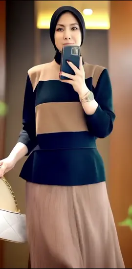 SETELAN WANITA YURAKU SET ROK CRINKLE AIRFLOW Korean style #setelanwanita  #bajusetelan  #bajulebaran  #wibgajian  #cuantanpabatas 