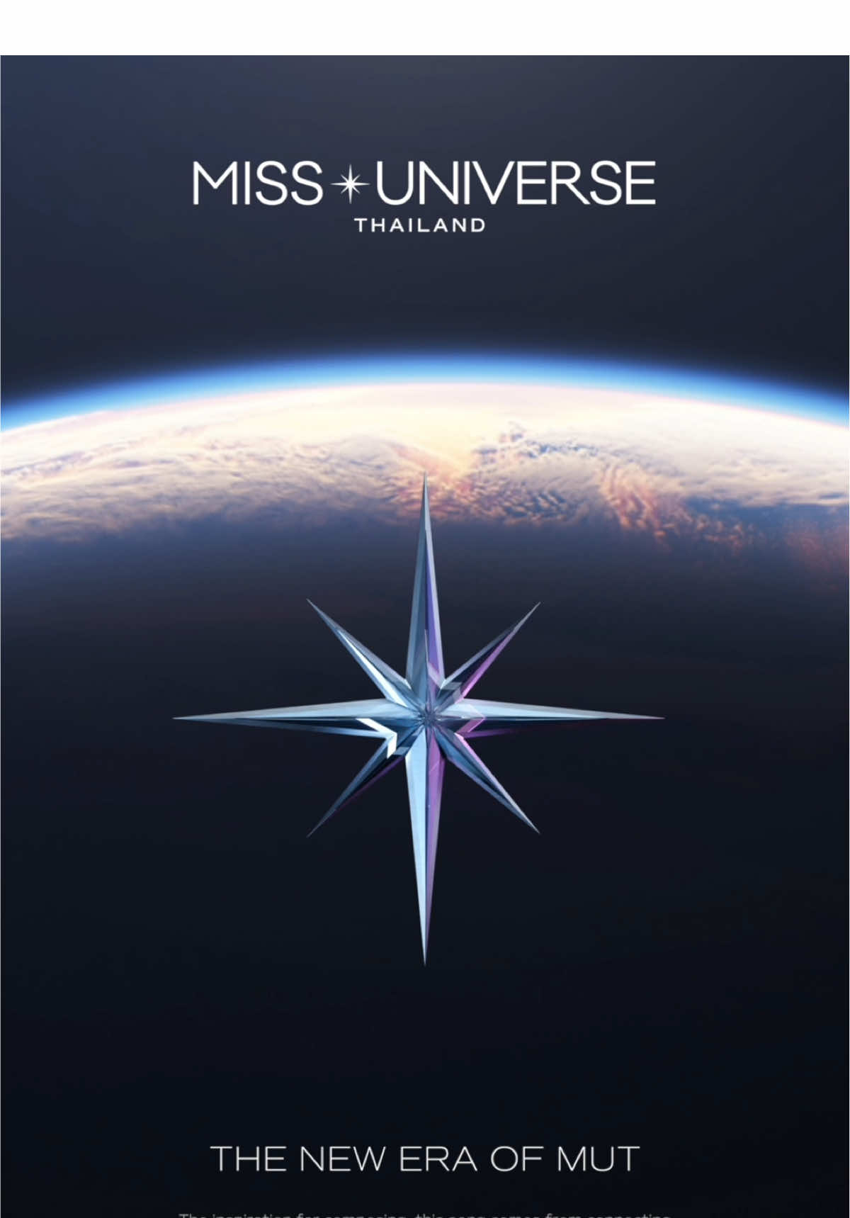 💫 “𝐓𝐡𝐞 𝐍𝐞𝐰 𝐄𝐫𝐚 𝐨𝐟 𝐌𝐔𝐓,” the new theme song of Miss Universe Thailand, is now available on YouTube Music and leading music streaming platforms.  อย่าลืมเข้าไปฟัง และแชร์ไปให้ทั่วจักรวาล -✦ #TheNewEraofMUT #MGIxMUT #MissUniverseThailand #MissUniverseThailand2025