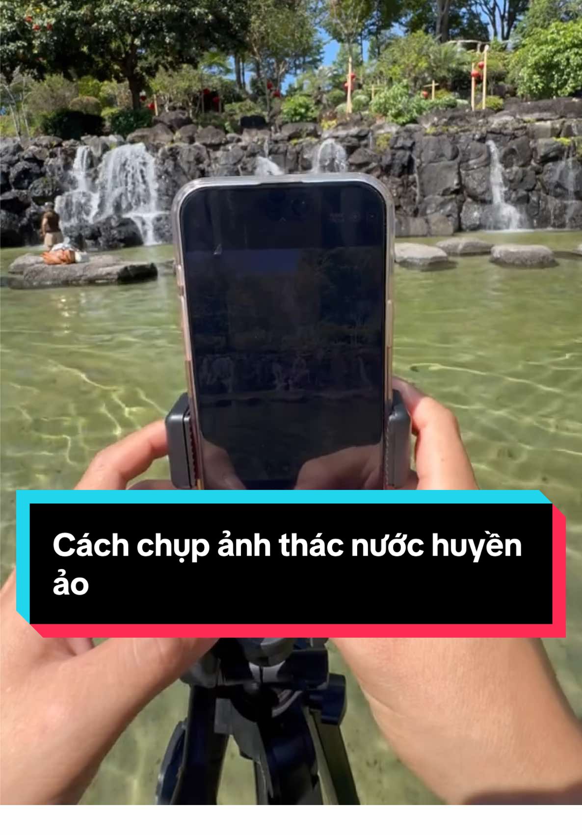 Cách chụp ảnh thác nước mềm mại huyền ảo trên iphone #iphone #iphone16promax #apple #shotoniphone #iphonetricks #photoshop #photographer #chandung #live 