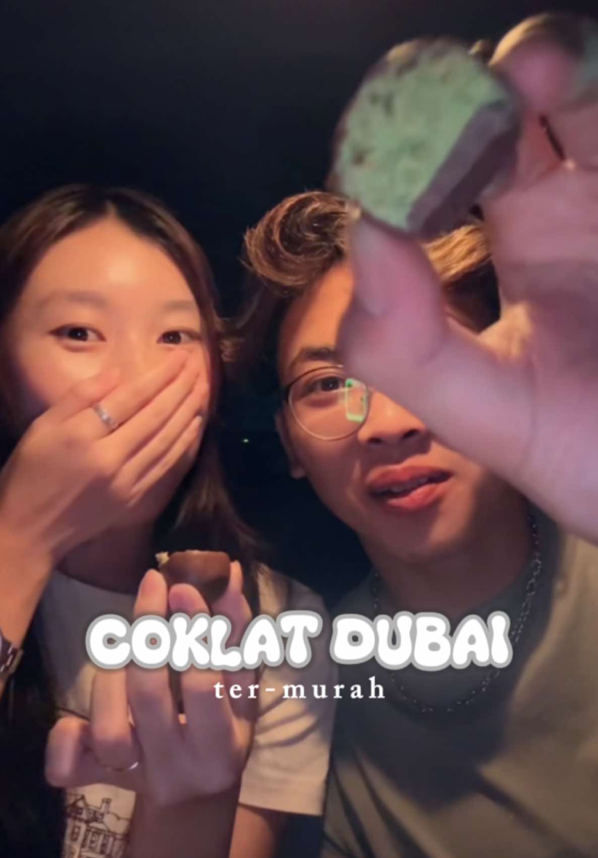 tiba2 pengen bgt coklat dubai, makasih syg uda beliin @ariawbw 🤏🏻 #ariavania