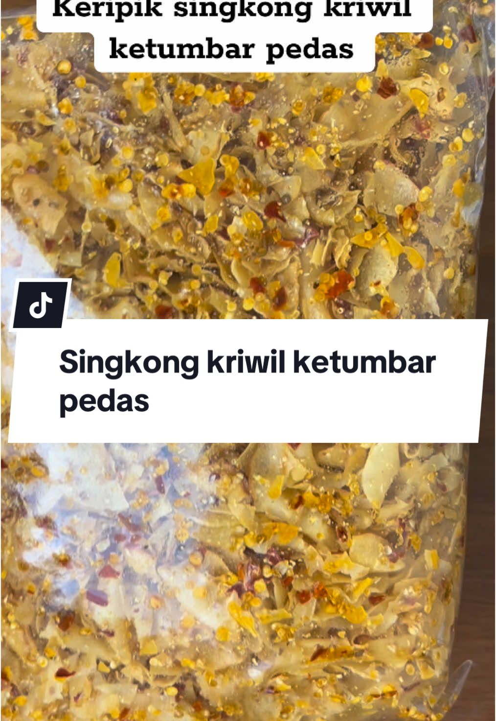 Keripik singkong ketumbar #keripik#keripiksingkong#keripiksingkongkriwilketumbar#kripiksingkongkriwilketumbarpedes#kripikkriuk#cemilankriuk#jajanankriuk#cemilanviral#cuantanpabatas#ramadhanekstraseru 