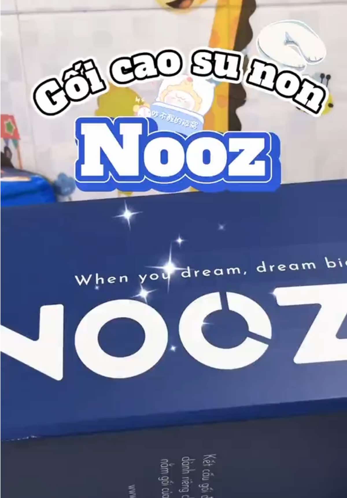 Gối ngủ Memory Foam Nooz 🌙🌙🌙 Được thiết kế theo nhu cầu nằm ngủ của người Việt Xứng đáng là món quà ý nghĩa dành tặng ngày 8/3 đó nha 💃💃🎁🎁🎁