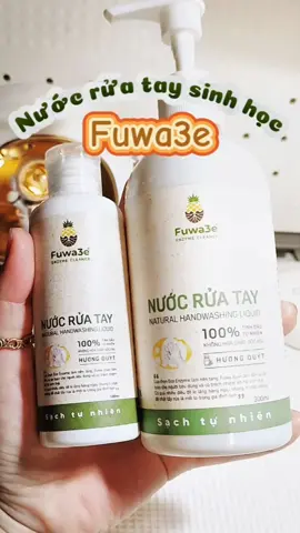 Nước rửa tay sinh học cho mấy bà viêm da cơ địa nè #Fuwa3e  #chamsocda  #reviewlamdep  #xuhuong 