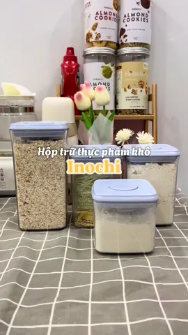 Mê mấy hộp trữ thực phẩm của Inochi màu pastel xinh xinh #mevabe #mebimreview #inochi #inochivietnam #mebetik 