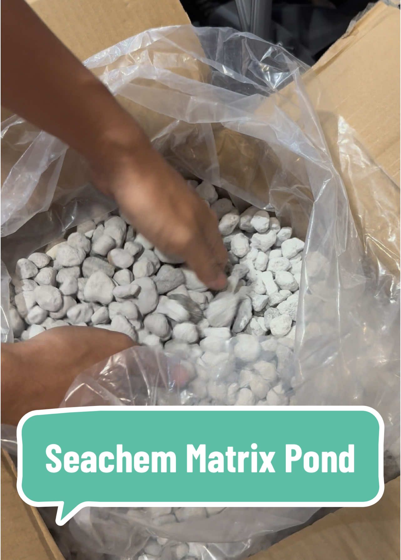 Seachem matrix thùng nguyên 20L ~ 14kg #seachemmatrix #phukienthuysinh #fishtank #tramanhaquastore 