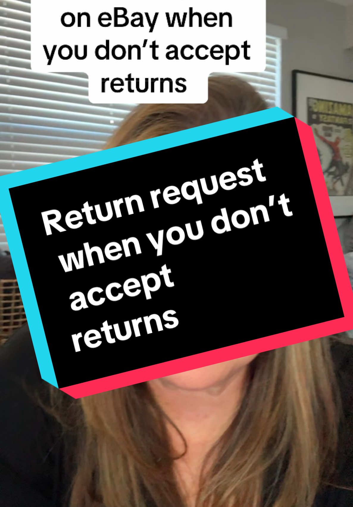 @Amanda ❤️‍🔥 posted a video asking other sellers who don’t take returns what they do.  Here is my take #ebaytips #resellingcommunity #reseller 