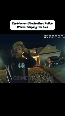 The Moment She Realized Police Weren't Buying Her Lies-Part 4