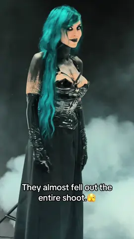 Prob can’t wear this top on stage 🤣 #corset #alt #goth 