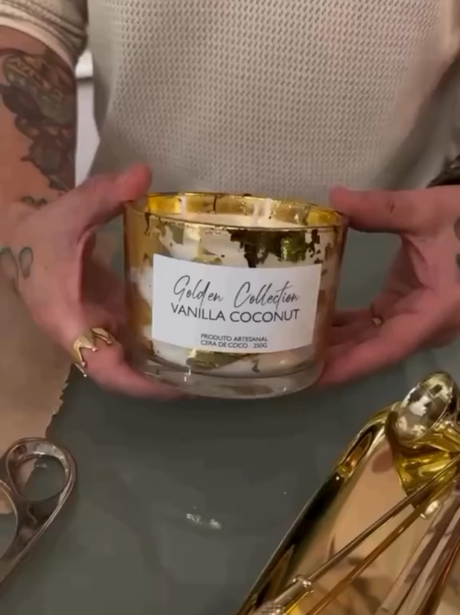 💰✨ Vela da Prosperidade – Puro Luxo e Sofisticação! 🕯️  Já imaginou uma vela que, só de olhar, faz sua conta bancária crescer? Hahaha! 😍💰   Para criar esse efeito ultra sofisticado, usei 