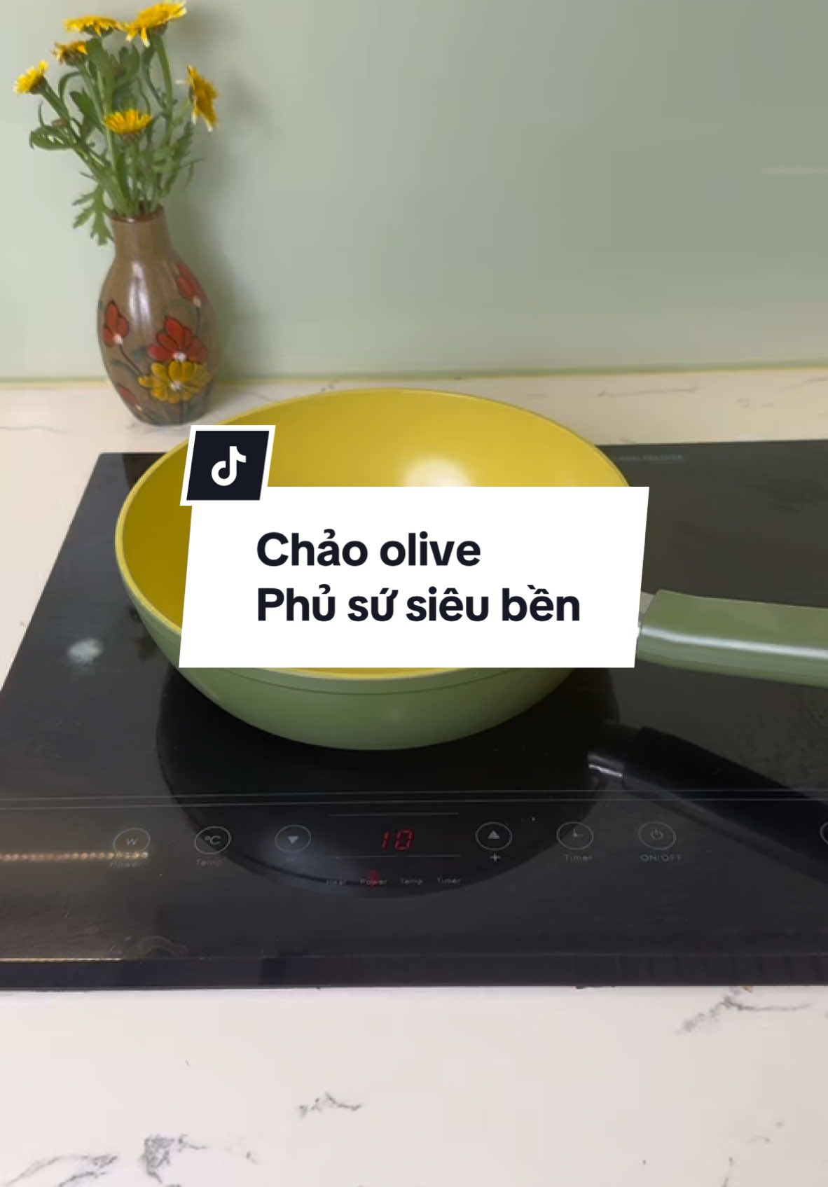 Chảo Elmich Olive mới nhất chống dính  bền bỉ #elmich #chaochongdinh #nauancungtiktok #xh #chaoolive 