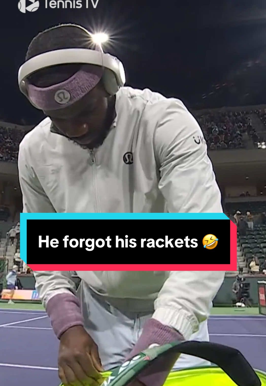 Got there in the end 😅 #tennis #tennistv #atptour #tiafoe 