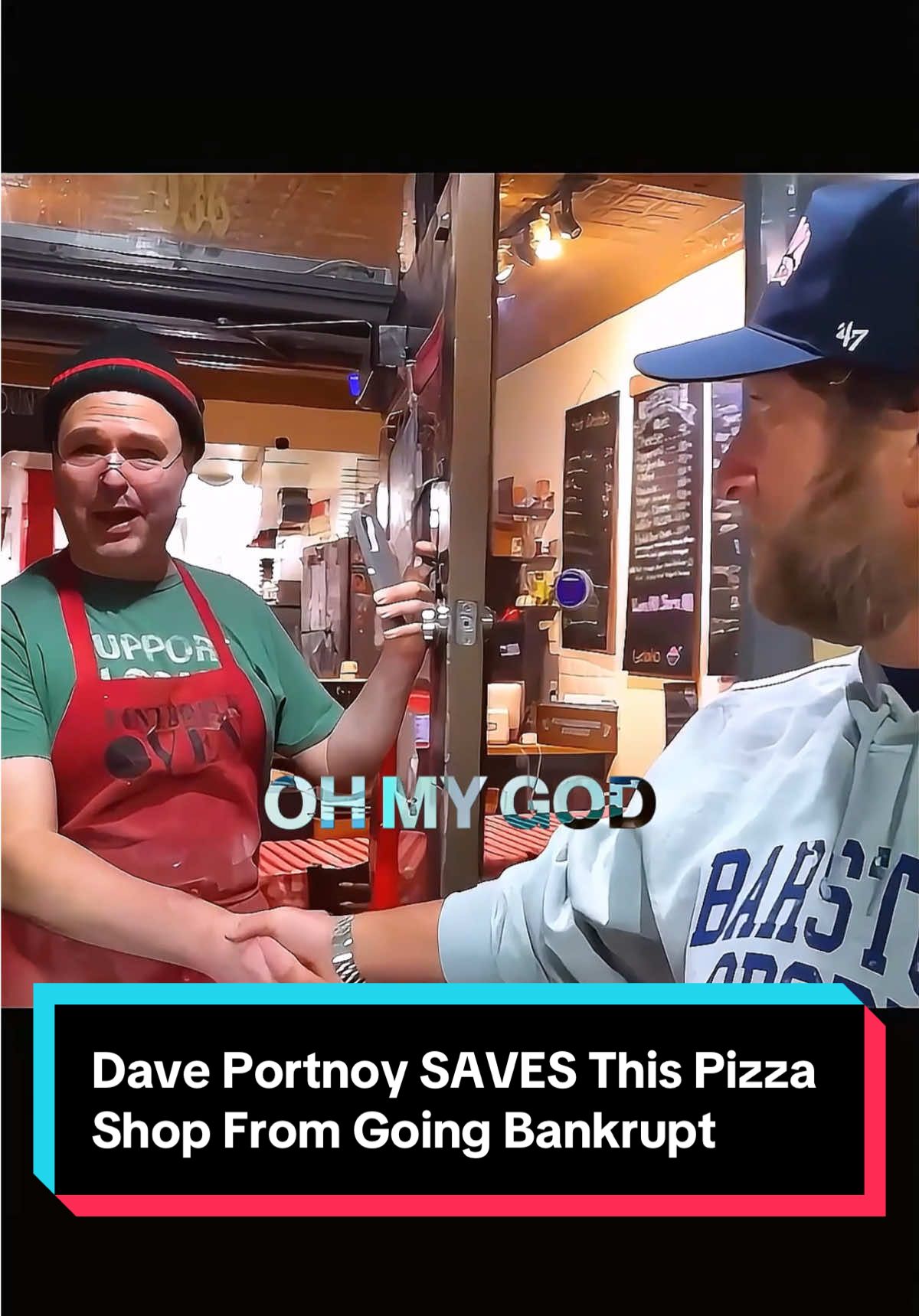 @Dave Portnoy SAVES This Pizza Shop From Going Bankrupt #daveportnoy #actsofkindness #suprisegift 