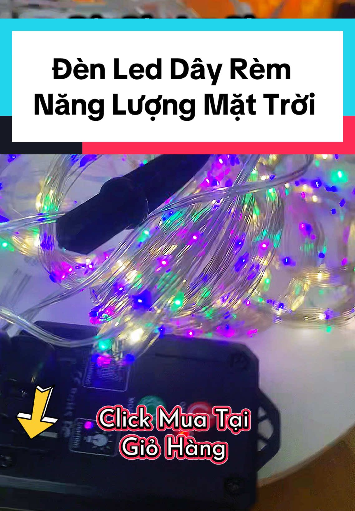 Dây Đèn Led Rèm Năng Lượng Mặt Trời DeCor Công Viên ,Cây Xanh Ban Công ,Cong Trình Công Cộng #tiepthilienkettikokshop #dennangluongmattroi #trendingvideo #fyp #xuhuongtiktok 