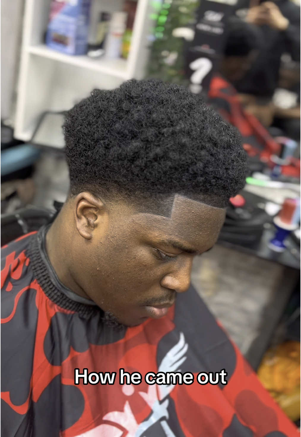 Short hair is trending again, prove me wrong🤞🏽 #haircut #beforeandafter #taperfade #lowtaper #lineup #afro #fade #barbershop #barbertok 