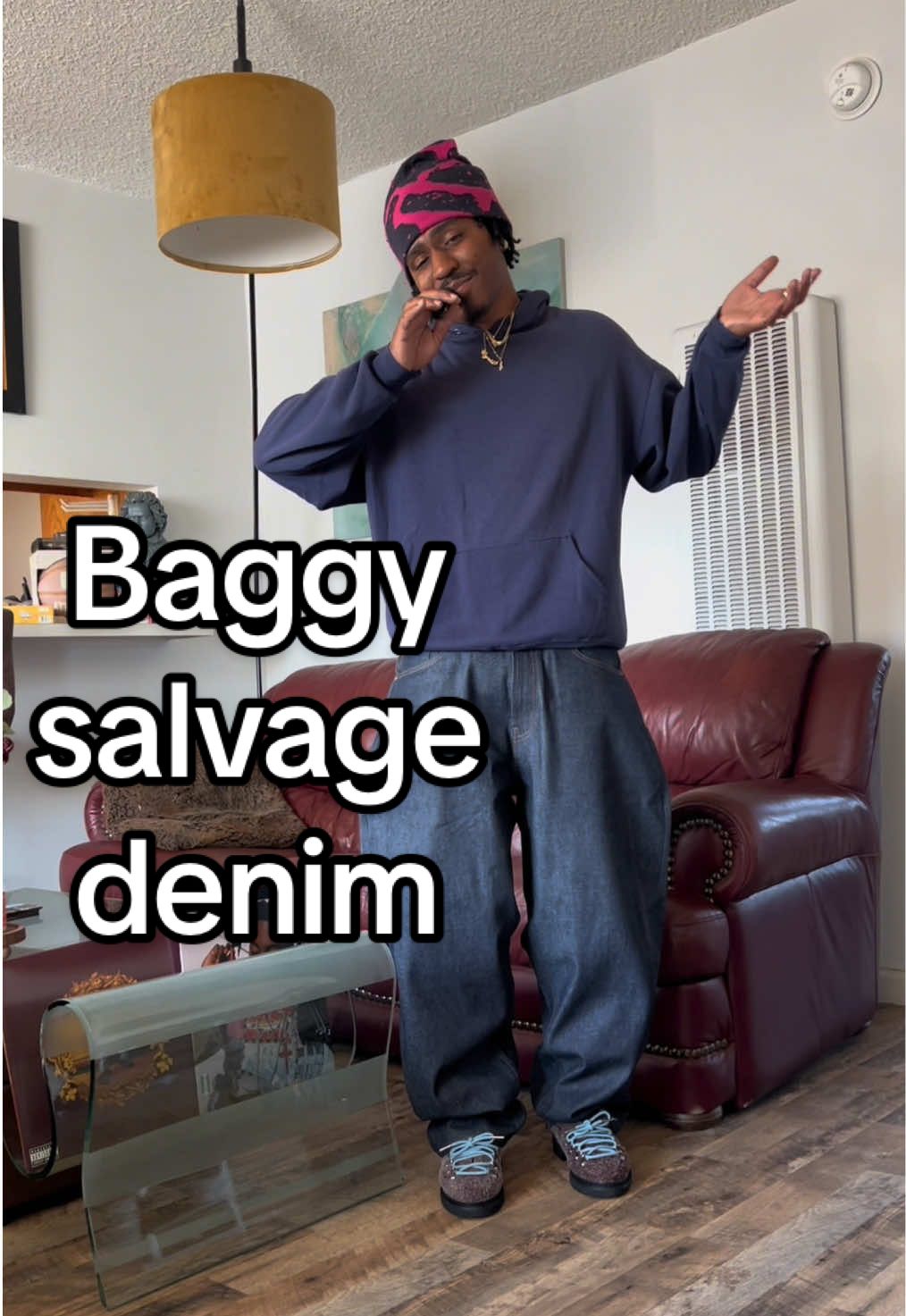 Buy Baggy salvage denim #baggyjeans #style #fashion #supreme #salvage #mensfashion #fyp 