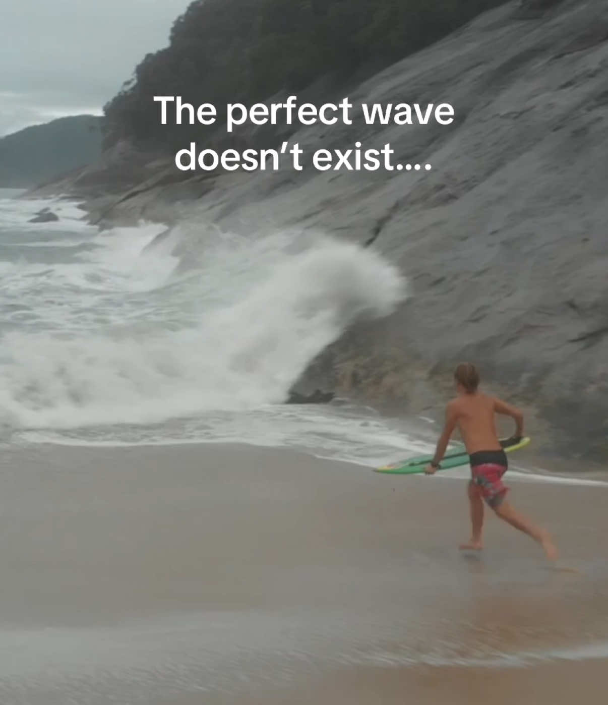 Skimboarding brought me to the most crazy waves in the world and this one is the most perfect!