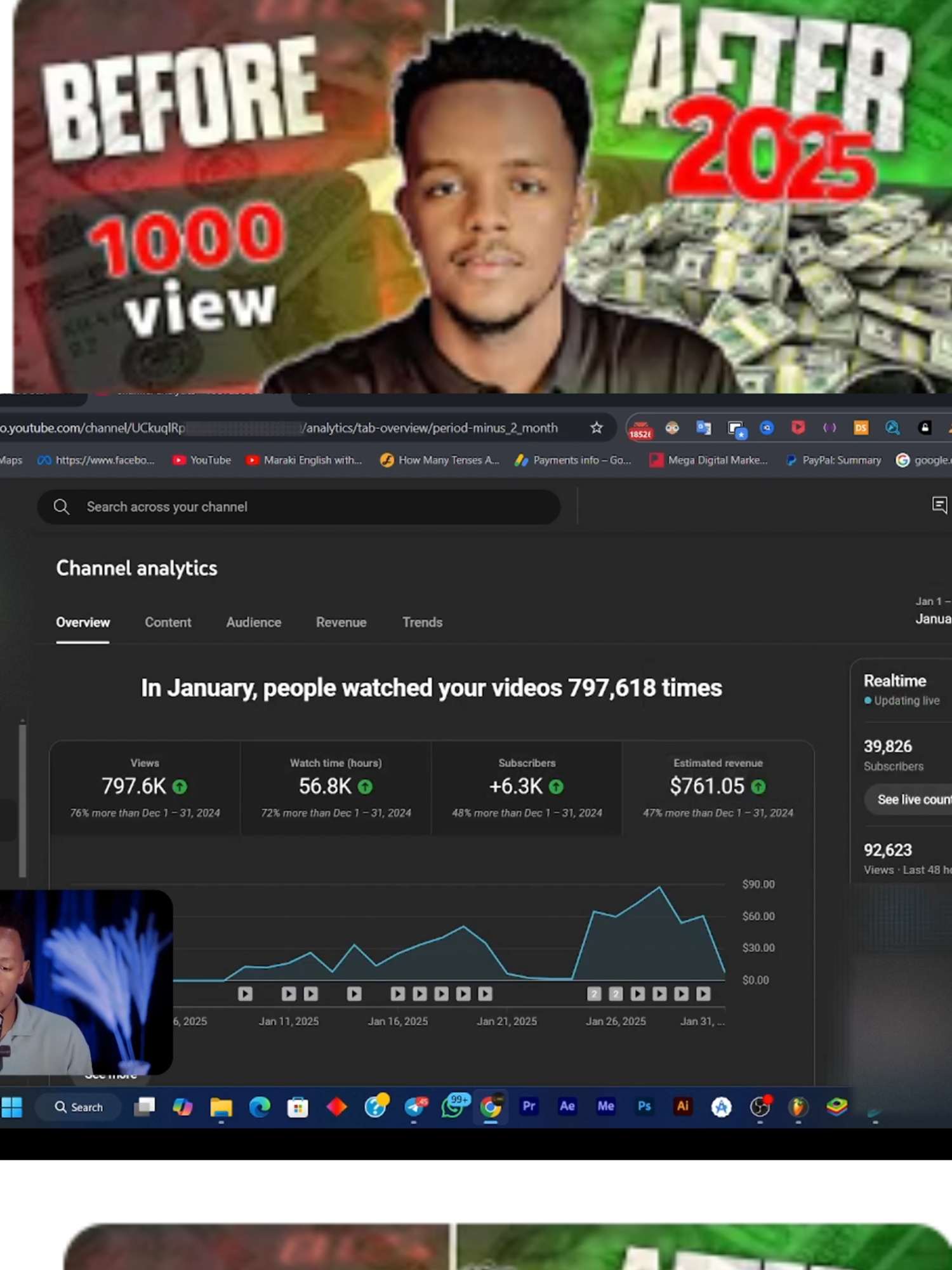 ኢትዮጵያ ውስጥ ዩቱብ በ1000 እይታ ስንት ይከፍላል || how much does youtube pay per view #online #onlineshopping #affiliatemarketing #money #forex #forextrading #videoviral #forextrader #viral_video 