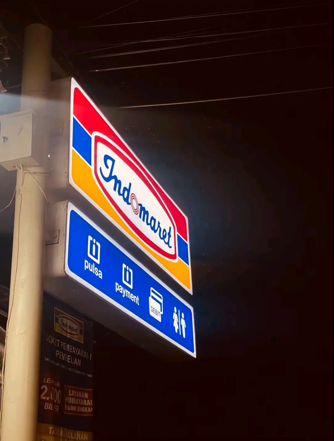 pesona Indomaret di malam hari #fyp #foryou #xybca #indomaret #storywa #storyprank 