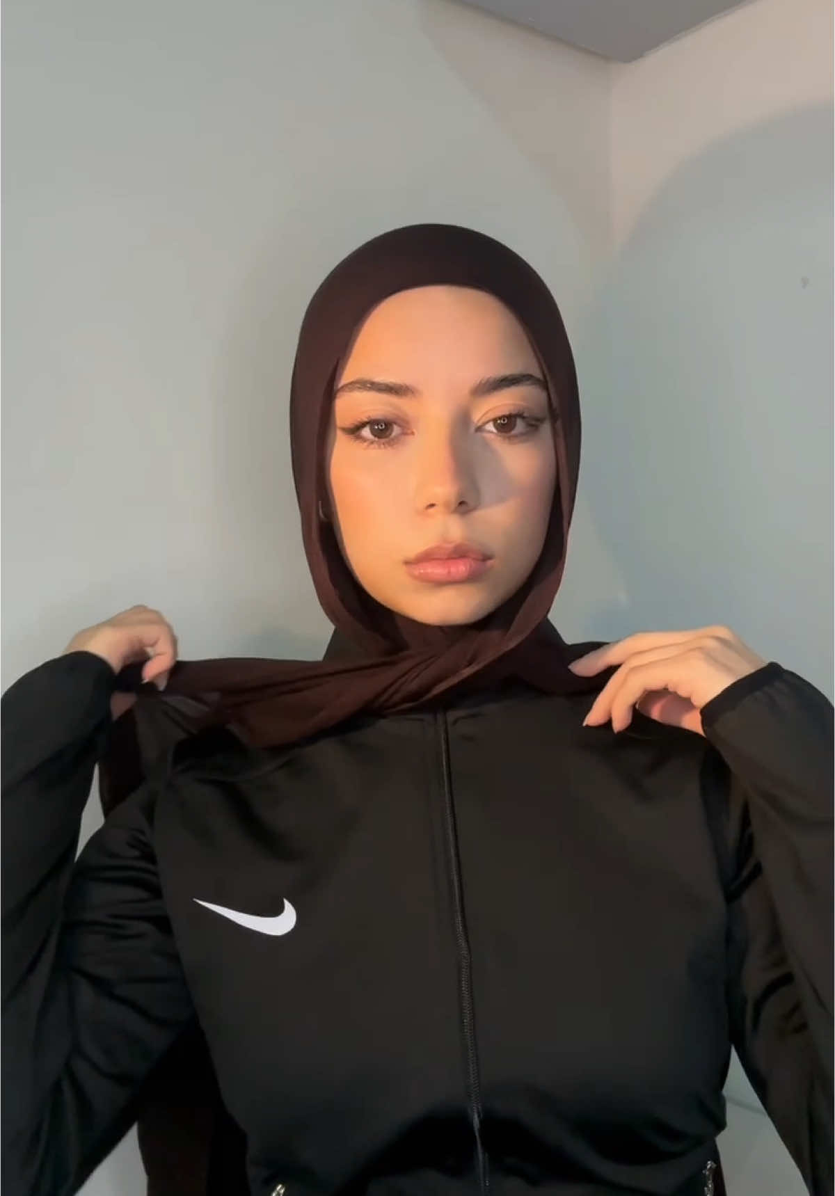 Three different hijab style💫 “Without pins” #modal #رمضان #hijab #modesty #fy #Sirius #tutorial #حجاب 