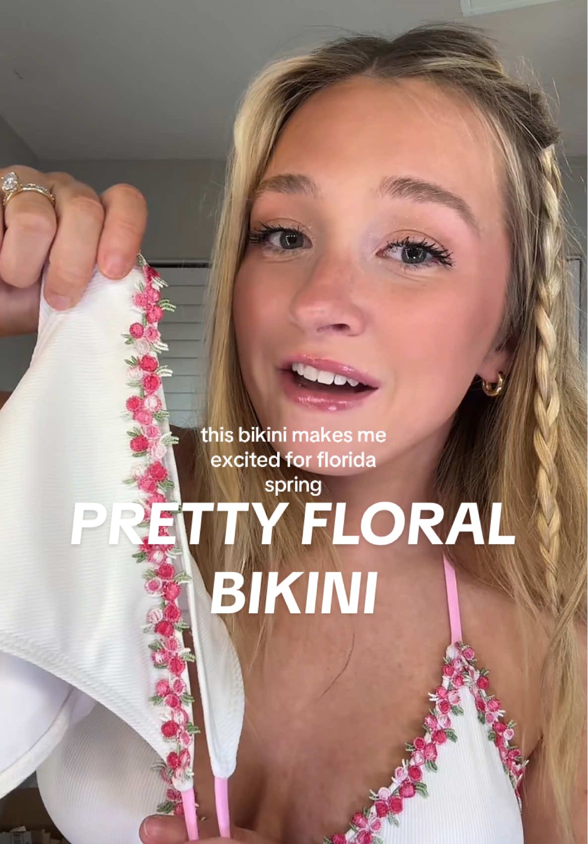 this is the perfect spring bikini🌸 #bikini #bikinireview #bathingsuithaul #bikinitryonhaul #bikiniseason 