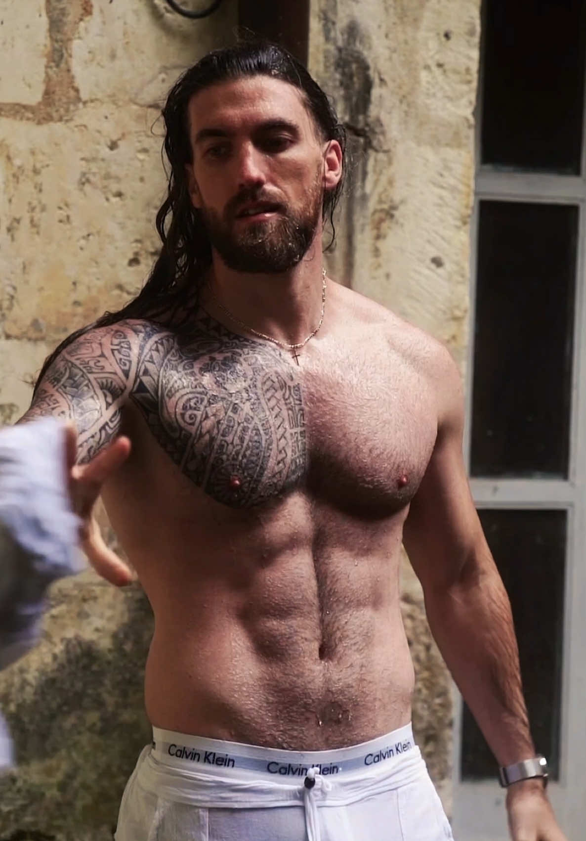 💦💦💦  #longhairmen #cavagno #french 