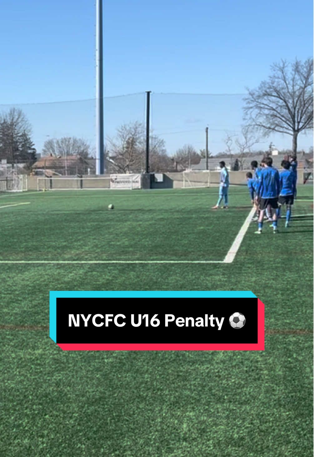 NYCFC U16 scores penalty vs. Montreal Impact U16 #nycfc #MLS #mlsnext #mlssocer #nyc #montrealimpact #Soccer #football