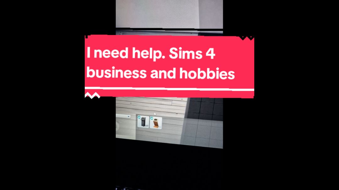 Help!! I can't place some of the new objects from the new #sims4 business and hobbies pack. When u put all mods and cc out of the game it's still like that!  But on other Sims lots it's working just on my 