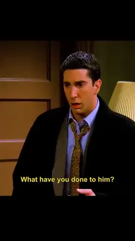 Ross wants his monkey back. #sitcom #friends #movie #ViralMoment #viral_video #ross #rachel