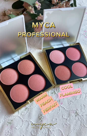 ใช้สีบลัชตาม Personal Color ปัดยังไงก็สวย มีชิมเมอร์ในตัว บลัชออนMYCA#บลัช#บลัชออน#บลัชmyca#myca#mycaprofessional @พอชพอใจจะเล่า 