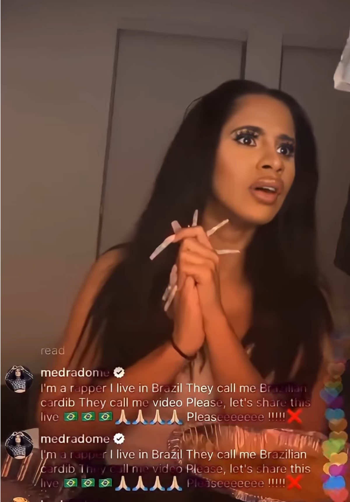 #cardib #whatisthat #bardigang #belcalis #haha #belcalisalmanzar 😂